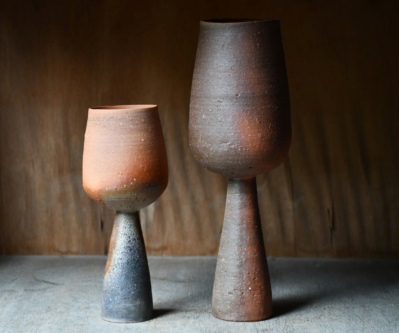 Bizen Vase ver.1,ver.2