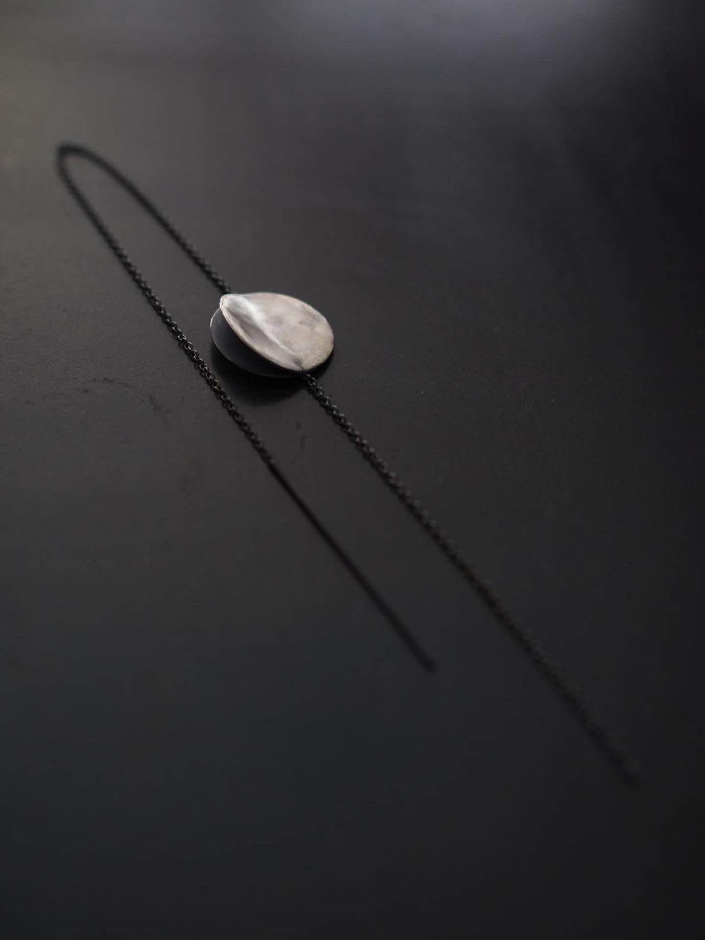 Phase Of Moon Earring - chains ~ Kevin Throne x Public Record