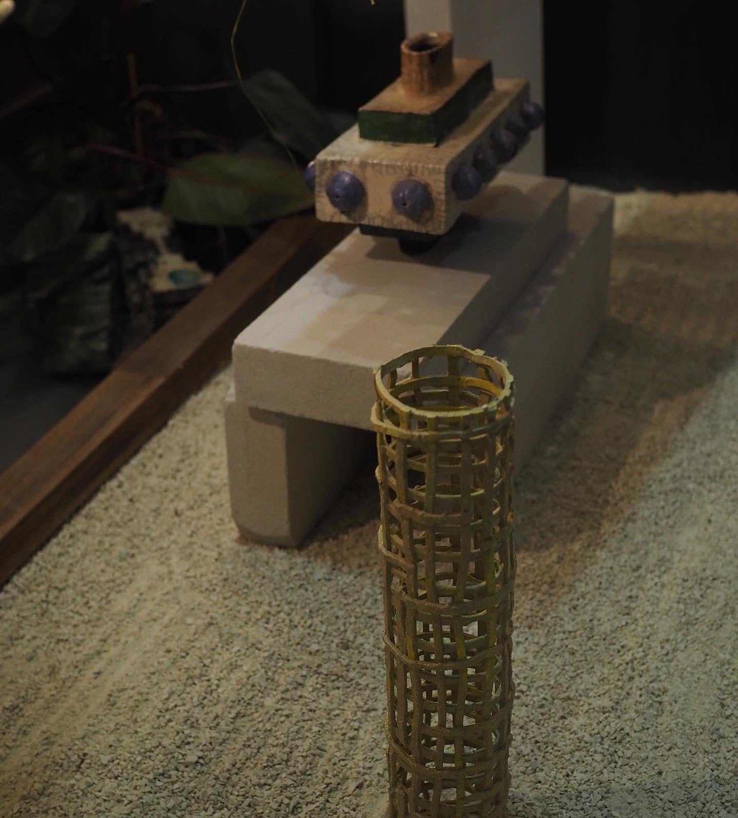 Hinaki sculptural Lamp, ver 2