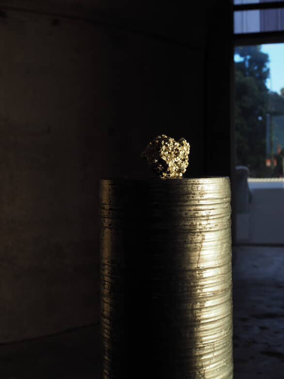 Water Fountain with Pyrite