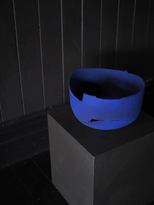 Large Blue Vessel