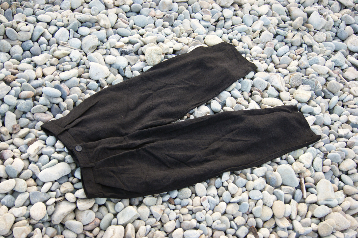 Raw Silk Trousers