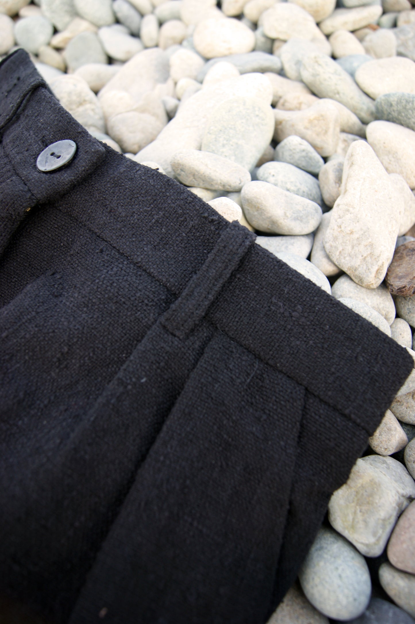 Raw Silk Trousers