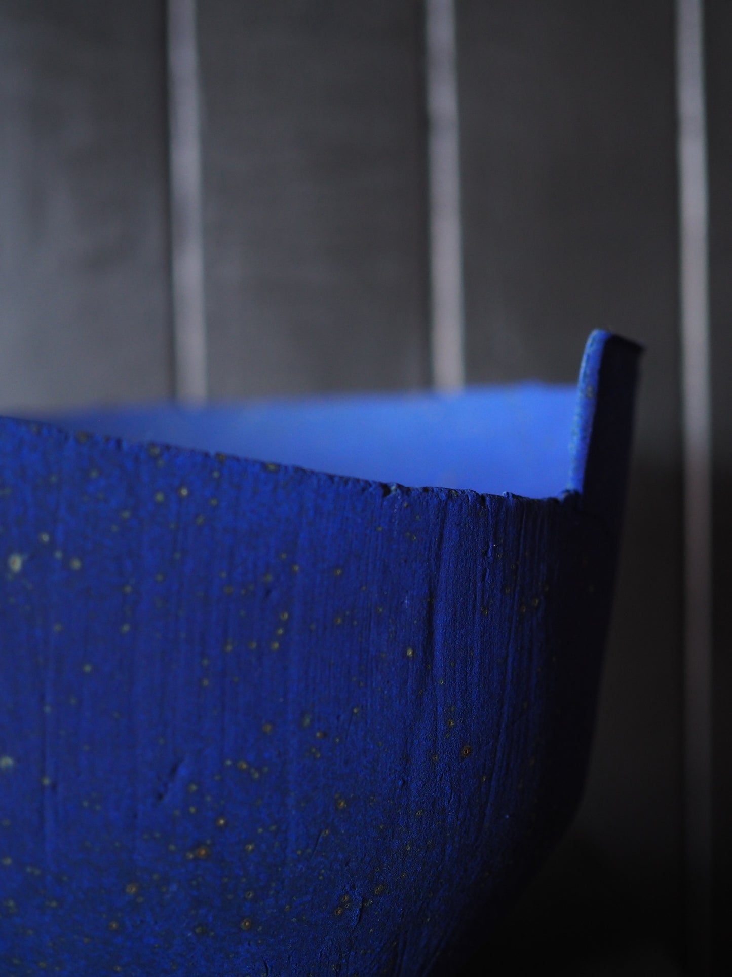Large Blue Vessel