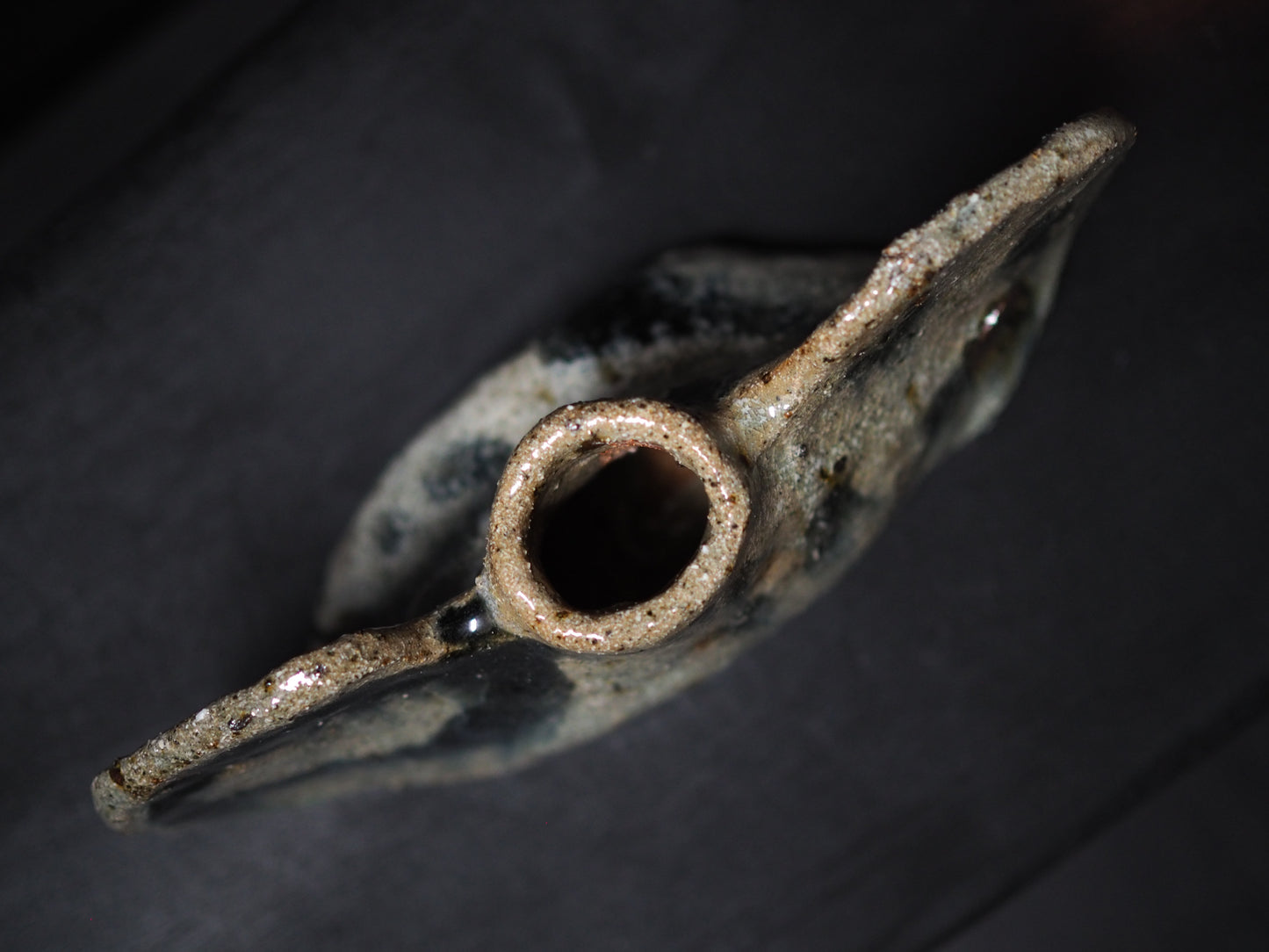 Blue Winged Vase