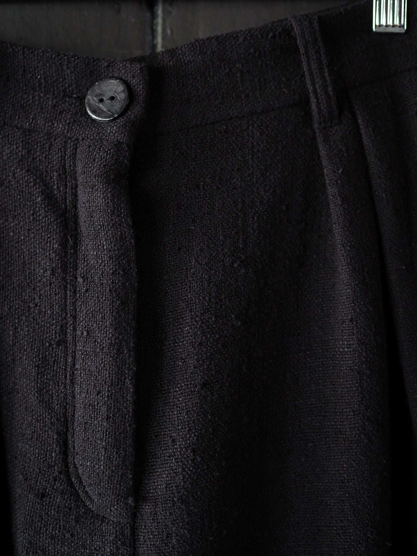 Raw Silk Trousers