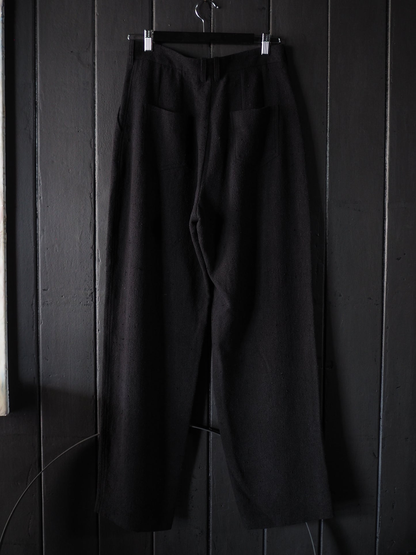 Raw Silk Trousers