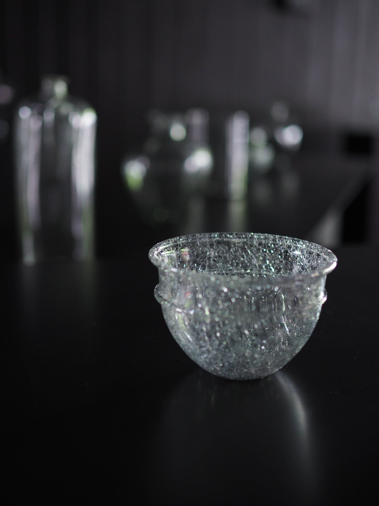 Glass Sculpture, 'Collecting Photos' Ver.4