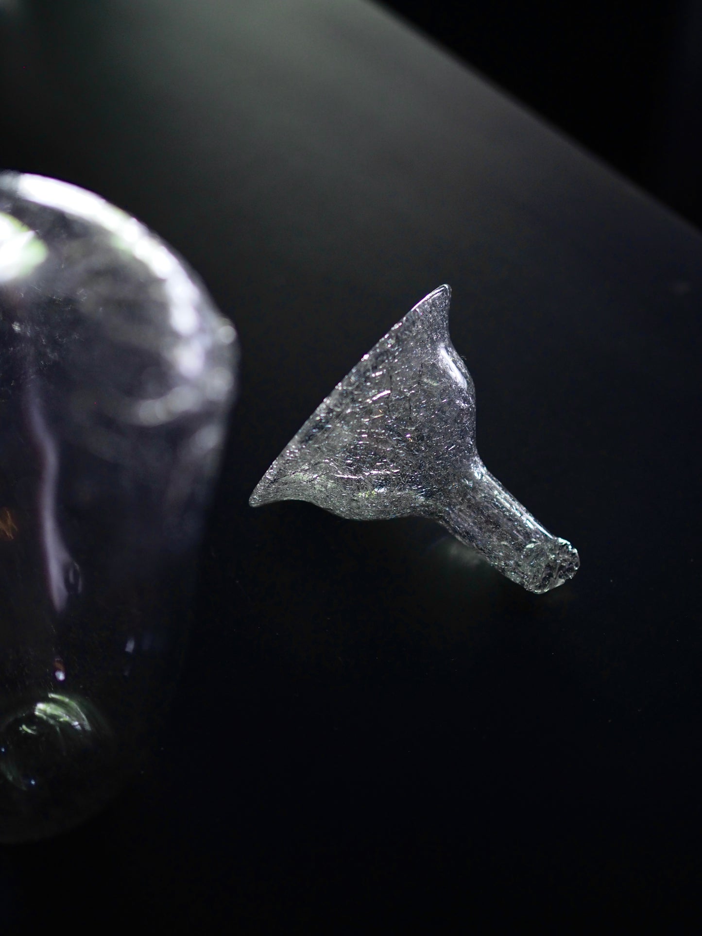 Glass Sculpture, 'Collecting Photos' Ver.3