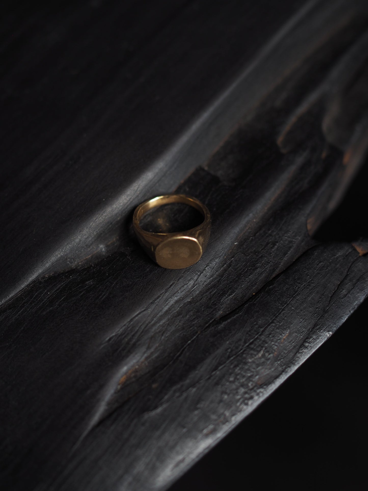 9ct Gold Round Signet