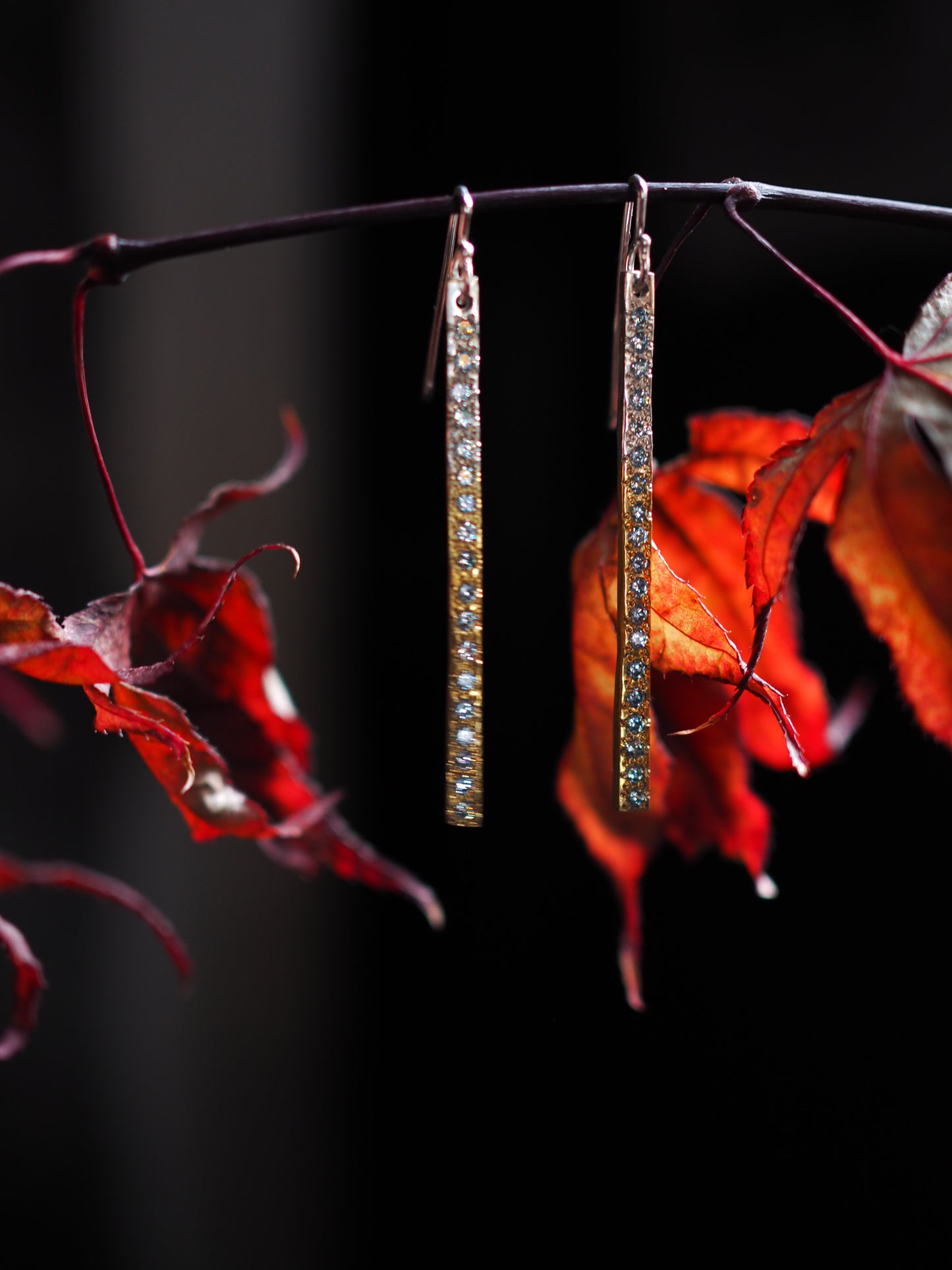 Line earrings III
