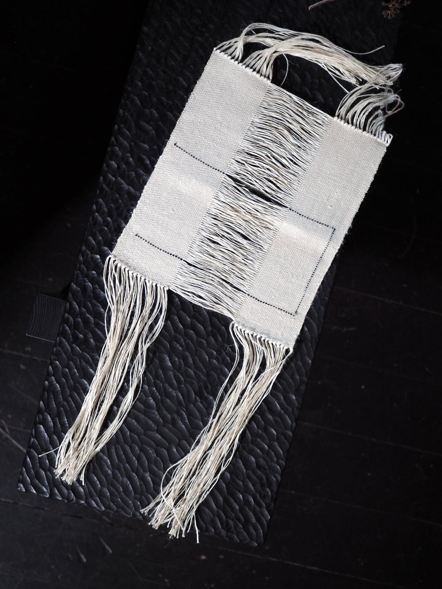 Japanese linen and wool Tapestry, ver.3