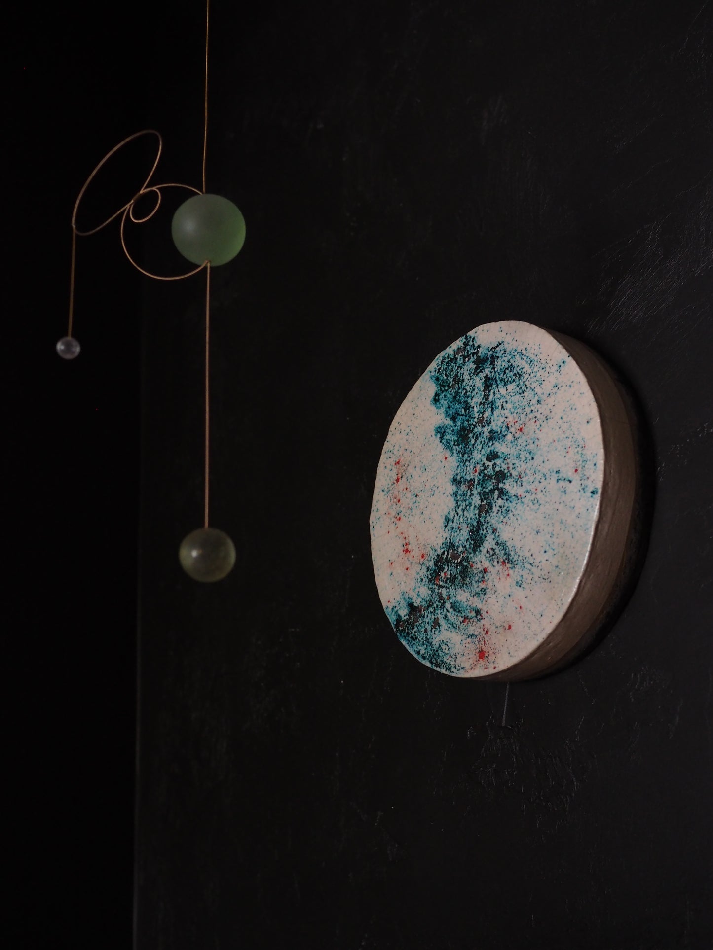 Raku Plinth / Wall art - Te Wheiao