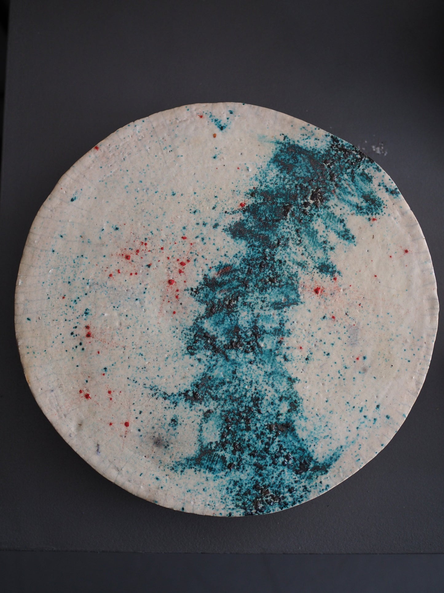 Raku Plinth / Wall art - Te Wheiao