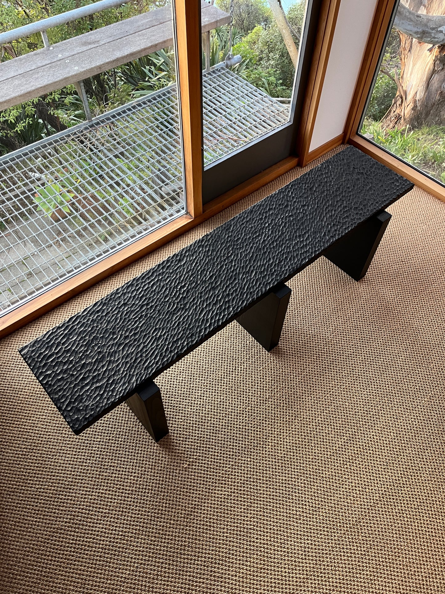 Midnight Ripple Bench