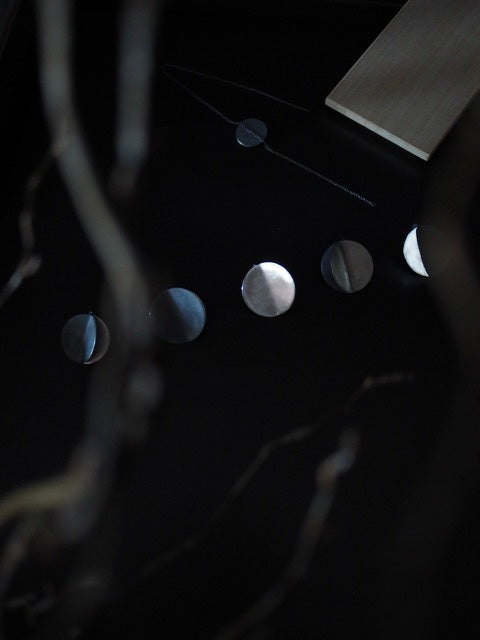 Phase Of Moon Earring - chains ~ Kevin Throne x Public Record