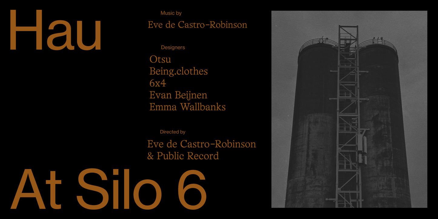 'HAU' - Live Performance at Silo6 with Eve de Castro-Robinson