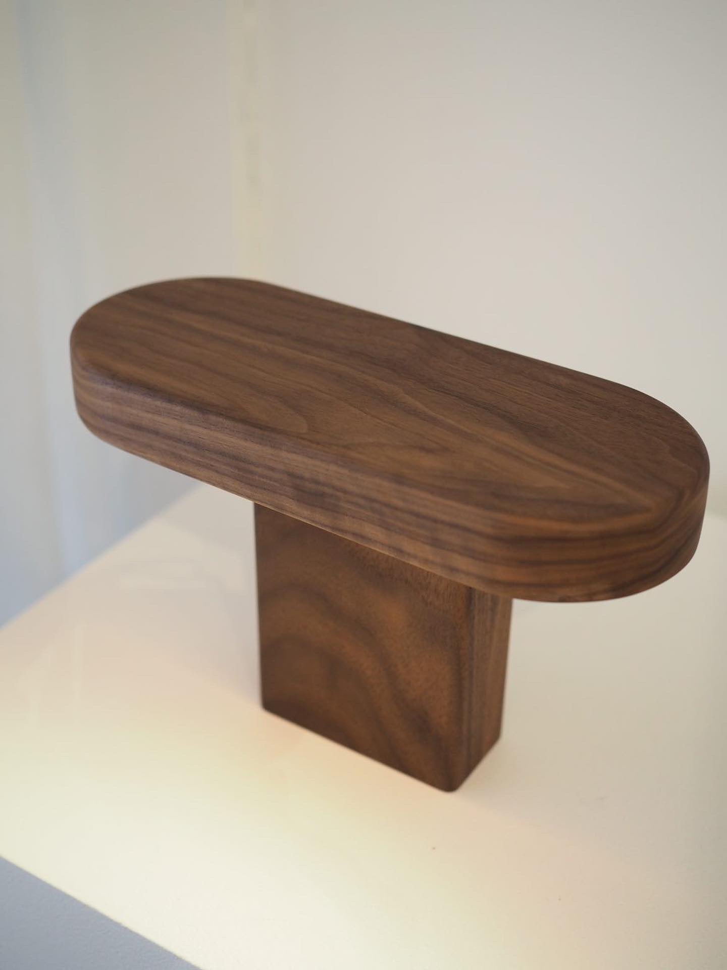 Table Lamp, Walnut or Mahogany