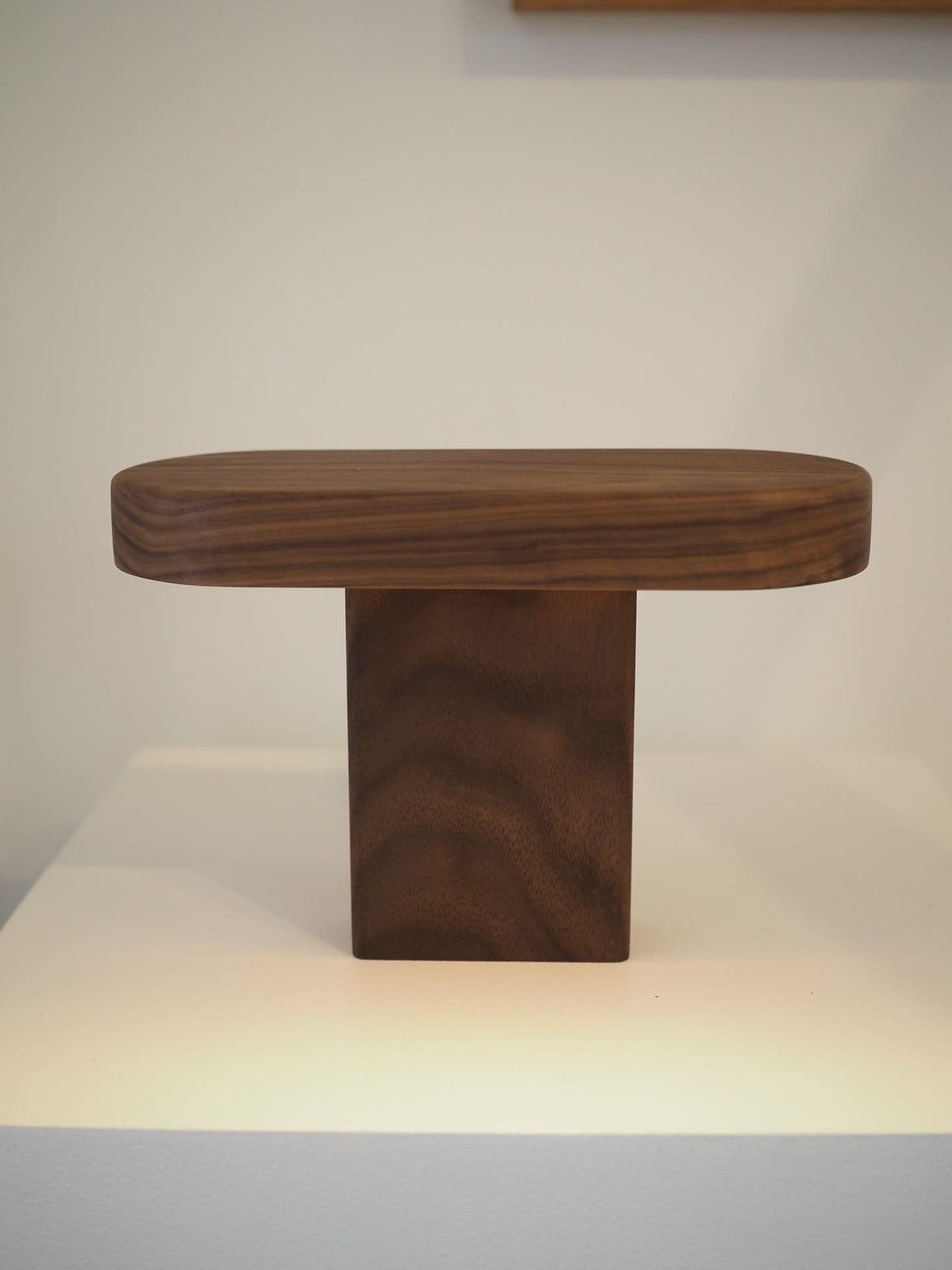 Table Lamp, Walnut or Mahogany