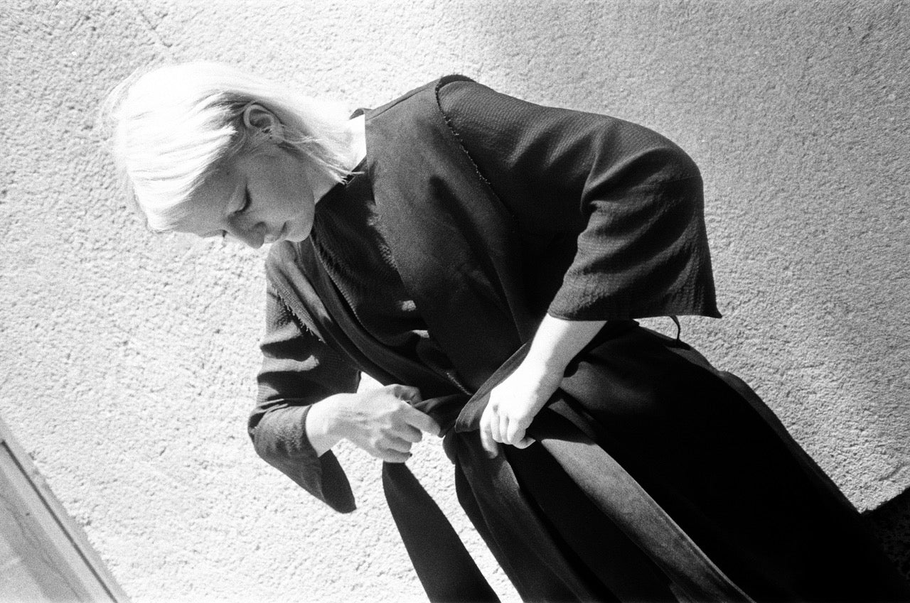 Masami Long Vest - Black