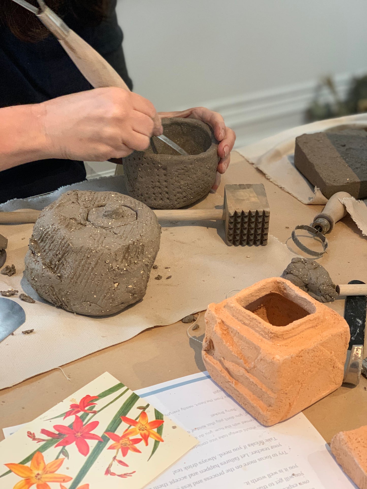 Kurinuki workshop by Kristen Calder, by Bravery Inc. 28th, Sep, 25'