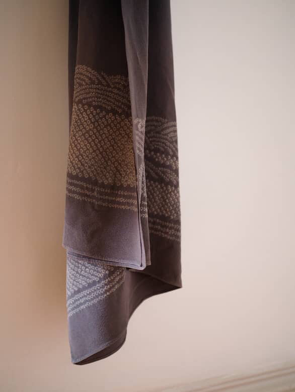 Obi silk shift dress