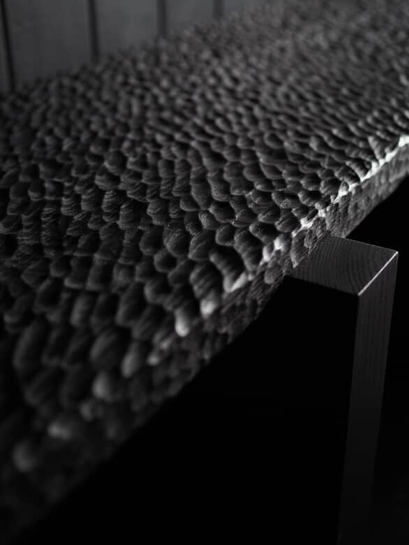 Midnight Ripple Bench