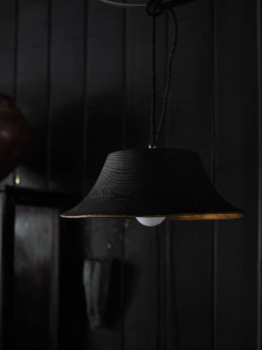 Lamp Shade with 24K gold leaf