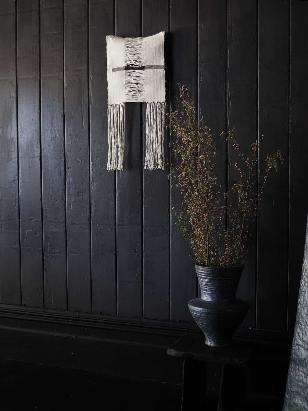 Japanese linen and wool Tapestry, ver.1