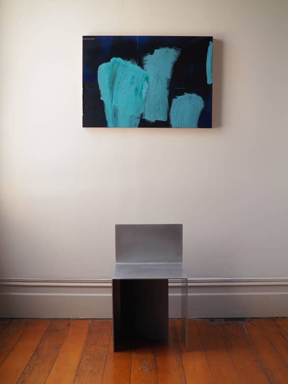 Steal chair by Kevin Thorne