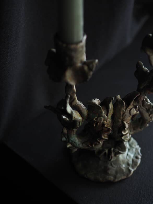 Double Dolphin Candelabra