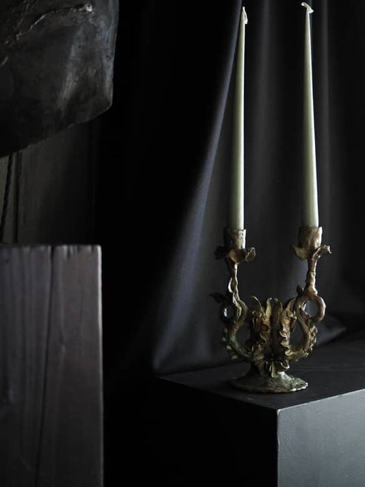 Double Dolphin Candelabra