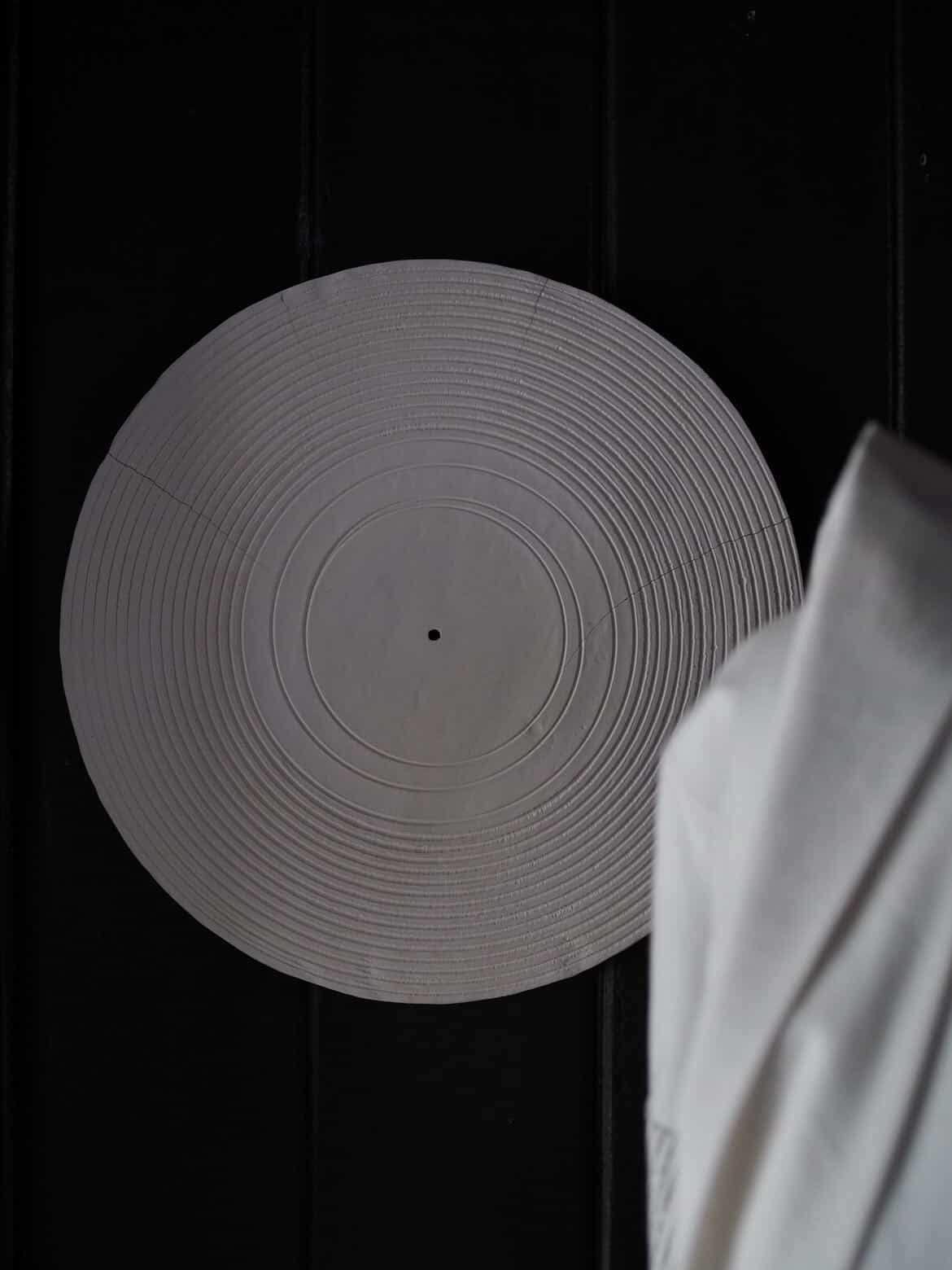 UNGLAZED PORCELAIN RECORD