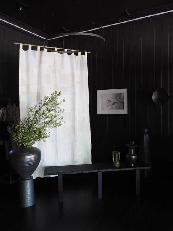Jogakbo partition curtain - Cotton, Linen