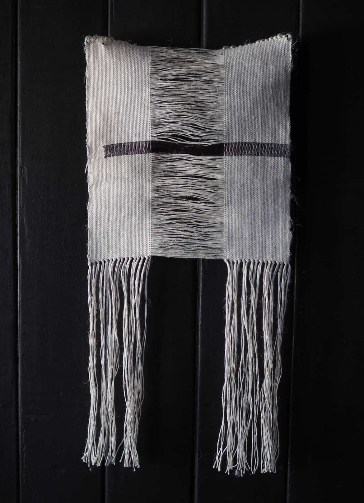 Japanese linen and wool Tapestry, ver.1