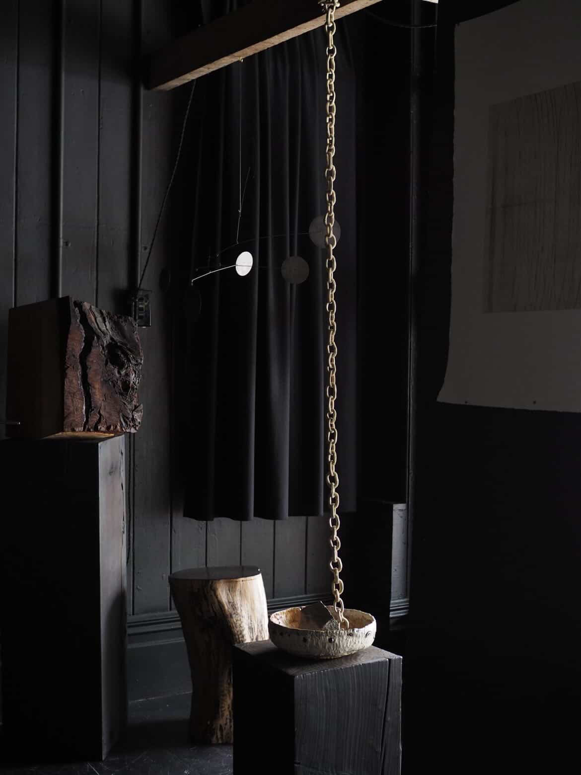 Rain Chain and bowl