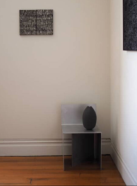 Steal chair by Kevin Thorne