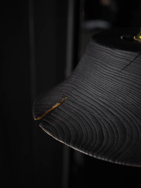 Lamp Shade with 24K gold leaf