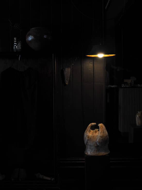 Lamp Shade with 24K gold leaf