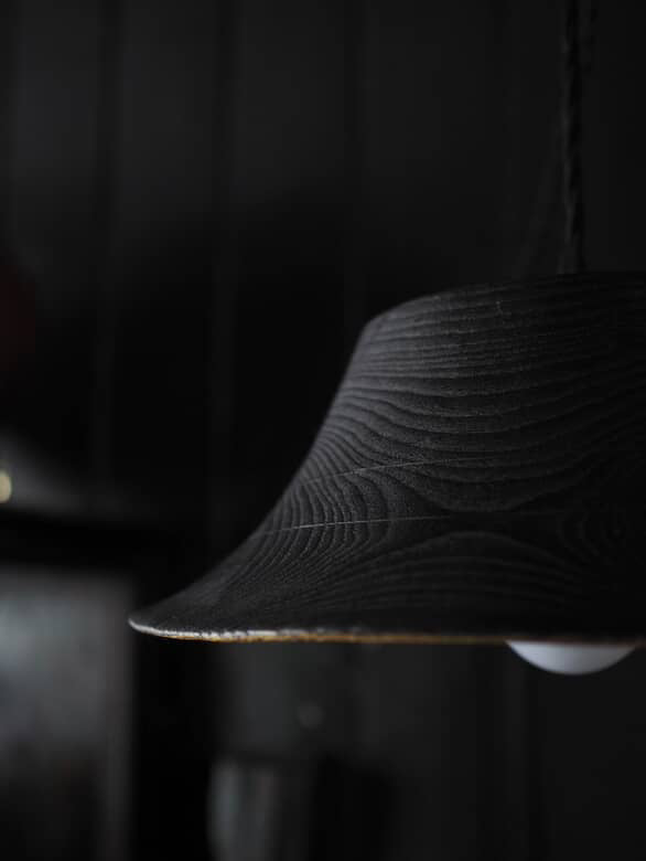 Lamp Shade with 24K gold leaf