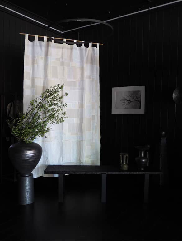 Jogakbo partition curtain - Cotton, Linen