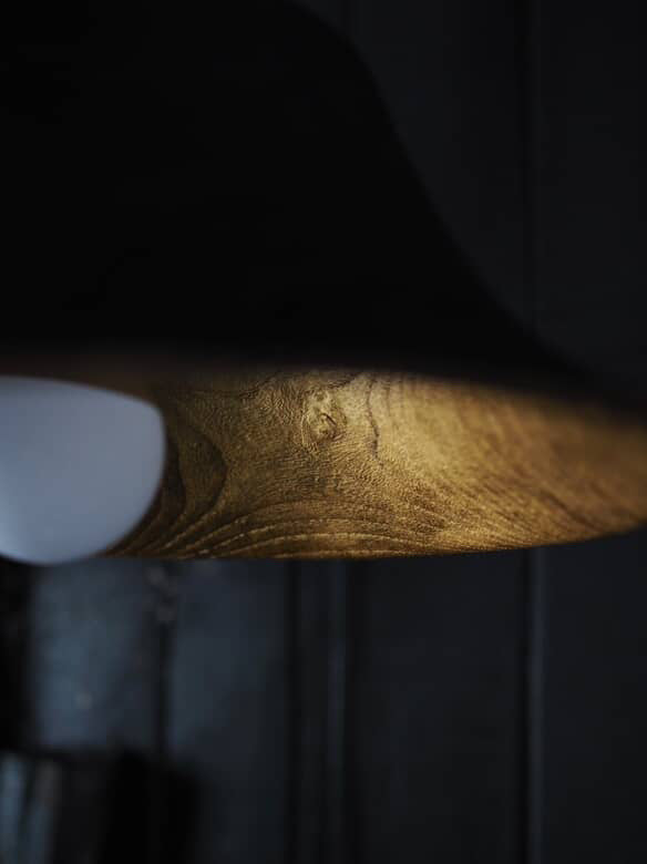 Lamp Shade with 24K gold leaf