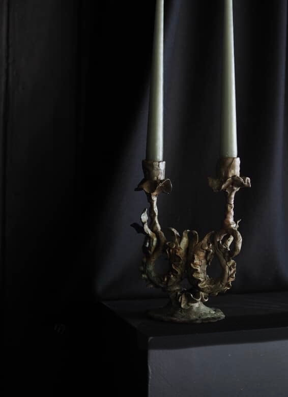 Double Dolphin Candelabra