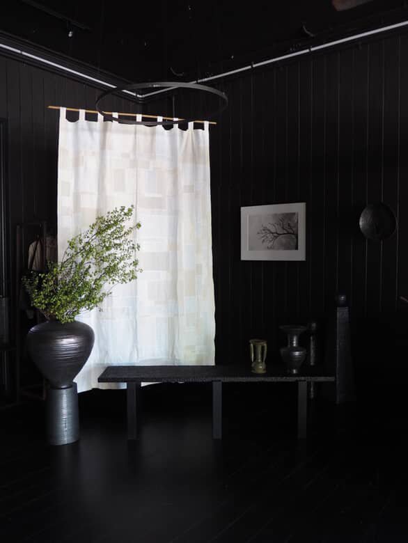 Jogakbo partition curtain - Cotton, Linen