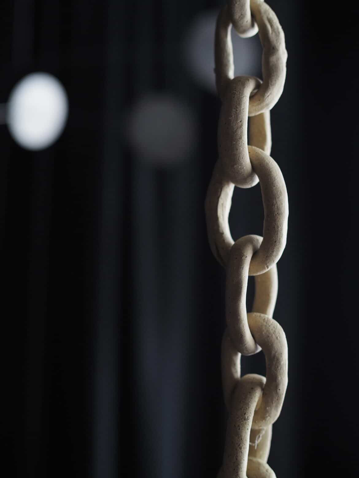 Rain Chain and bowl