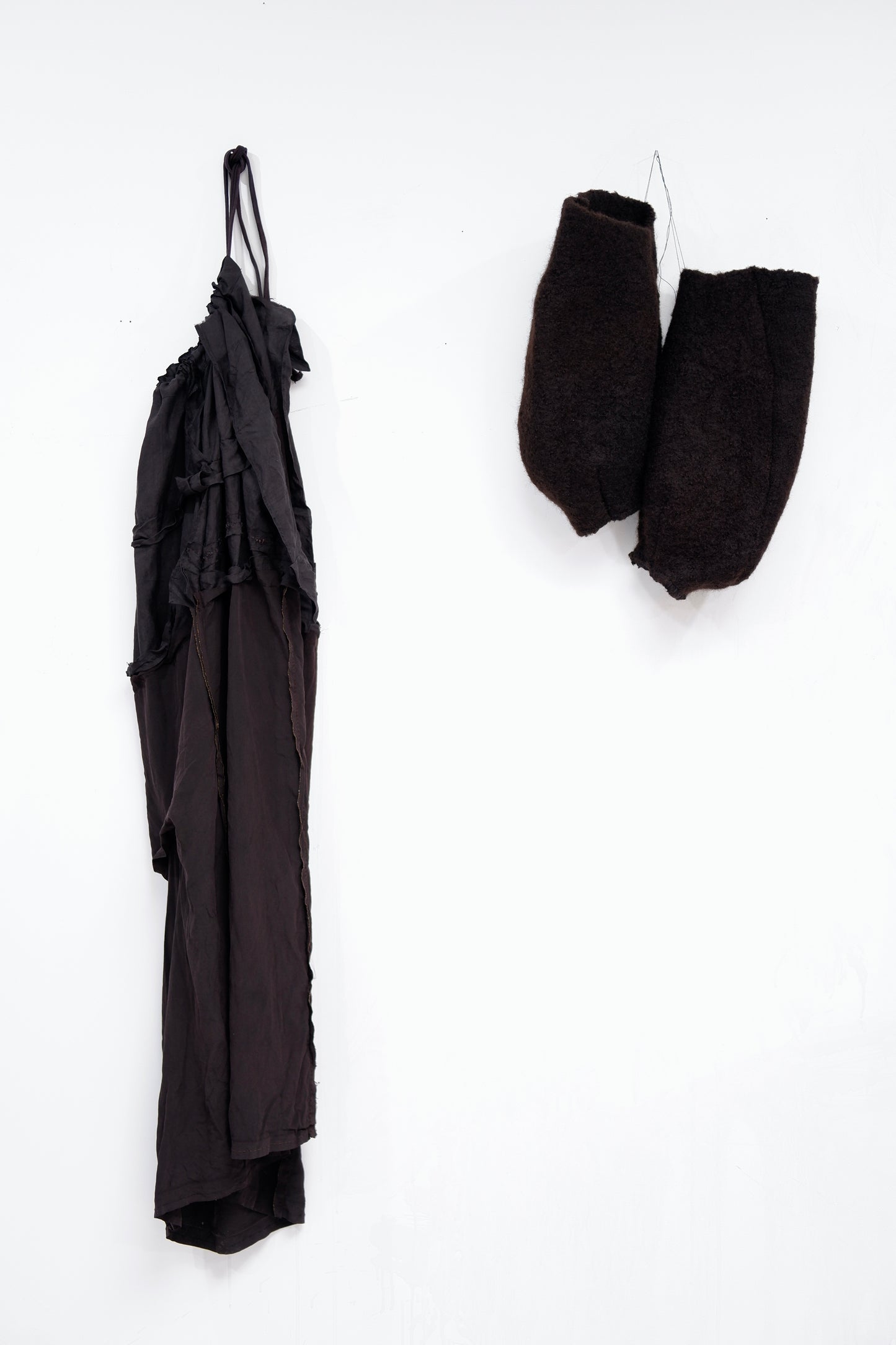 Kimono Silk Skirt with Wide Seams