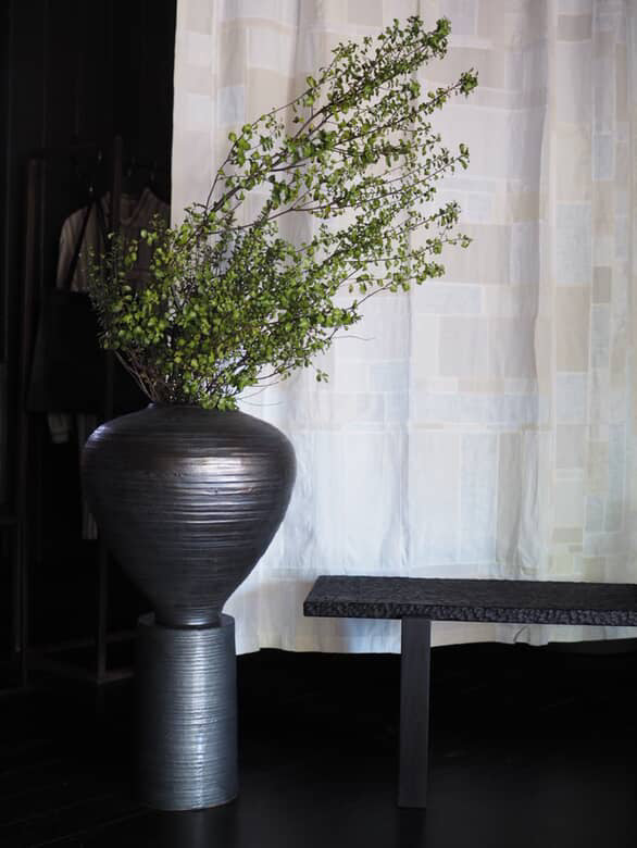 Jogakbo partition curtain - Cotton, Linen