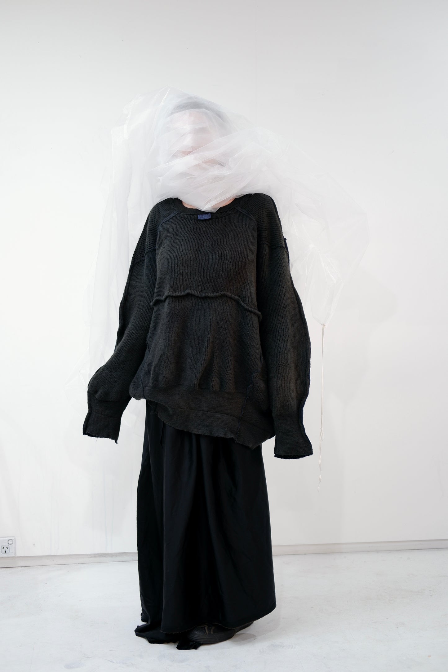 Over-sized '2 sides' thick wool Jumper