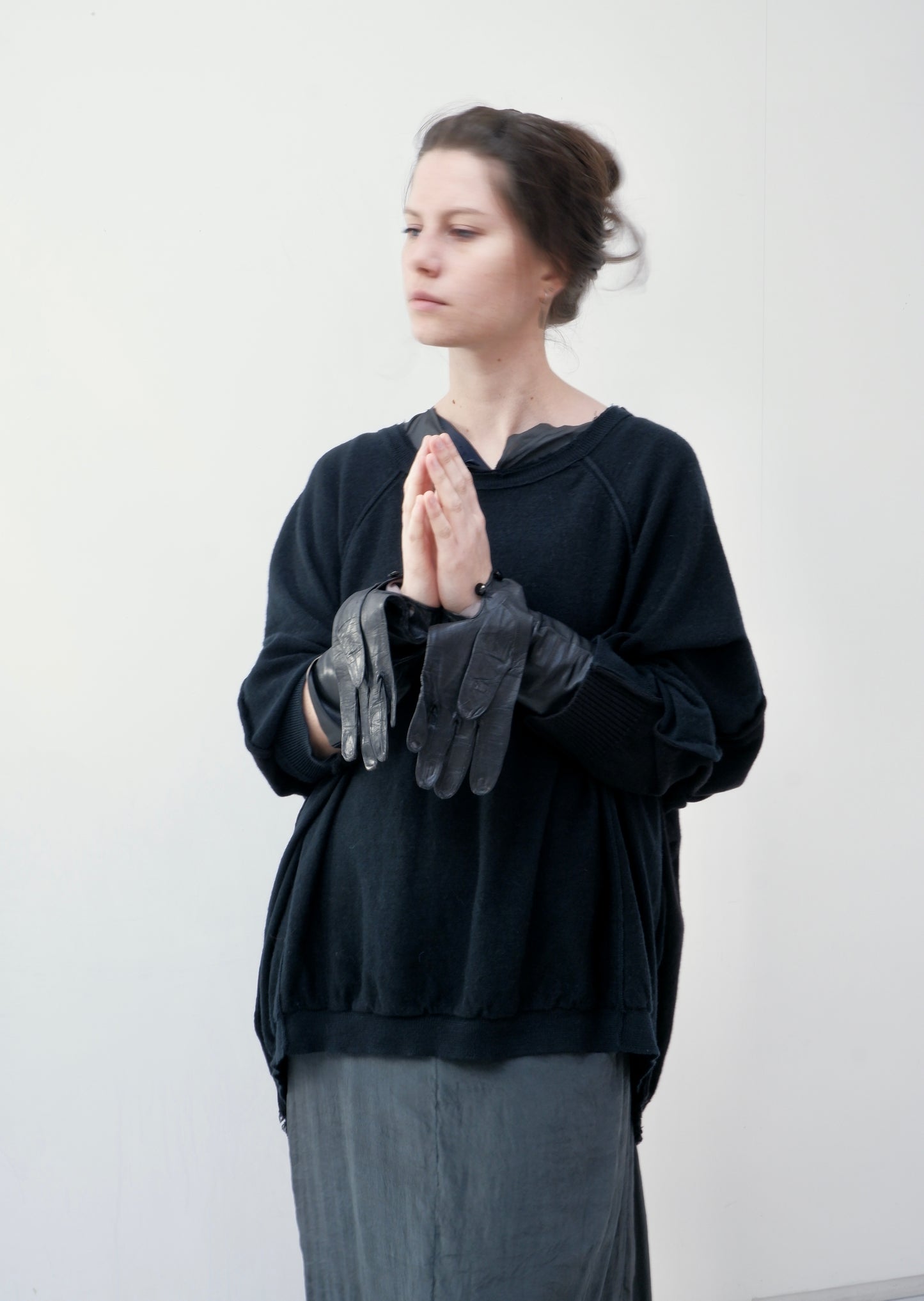 '2 sides' merino jumper