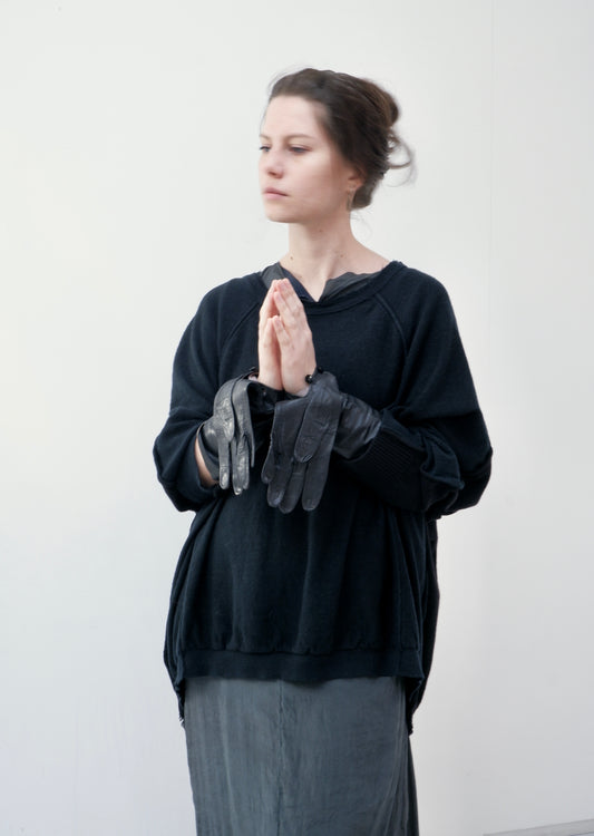 '2 sides' merino jumper